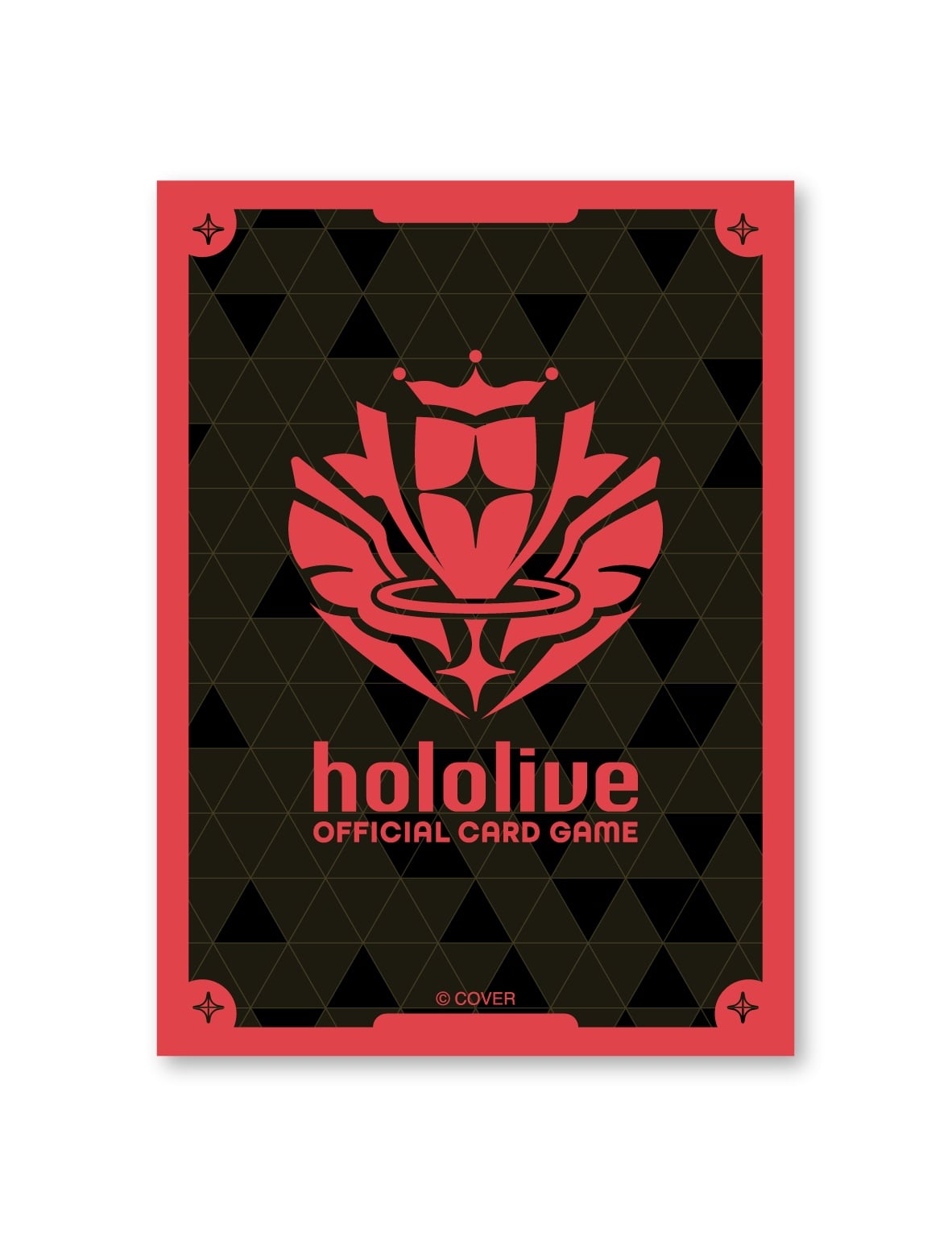 hololive OFFICIAL CARD GAME オフィシャルホロカスリーブ vol.40 『ブランドロゴ（Red）』 （ブランドロゴ（Red））