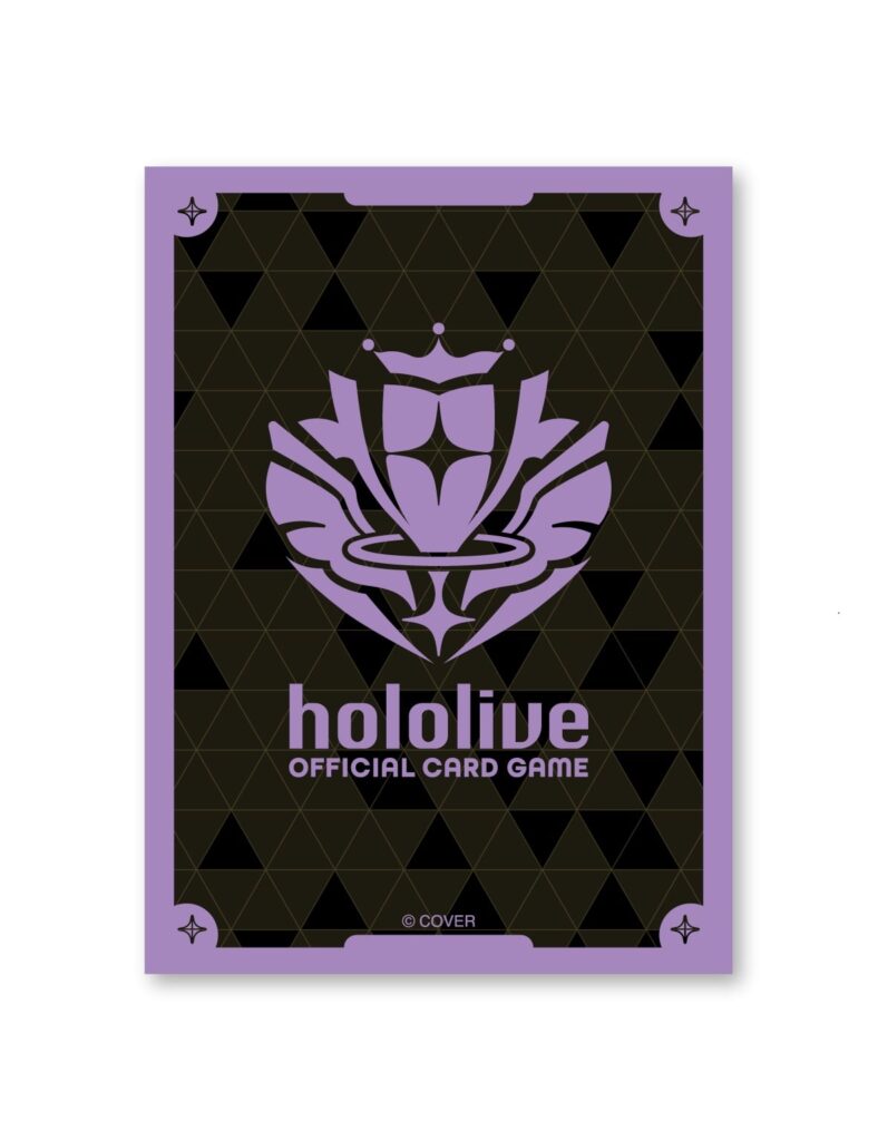 hololive OFFICIAL CARD GAME オフィシャルホロカスリーブ vol.42 『ブランドロゴ（Purple）』 （ブランドロゴ（Purple））