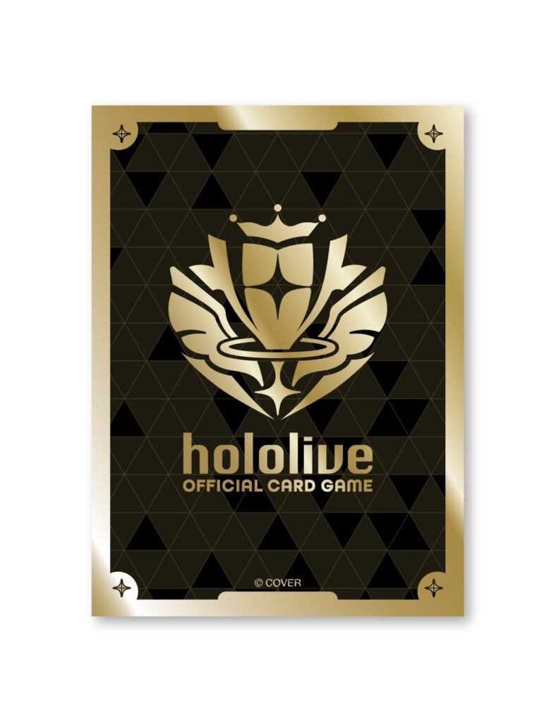 hololive OFFICIAL CARD GAME オフィシャルホロカスリーブ vol.43 『ブランドロゴ（Gold）』 （ブランドロゴ（Gold））