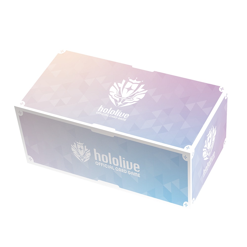hololive OFFICIAL CARD GAME オフィシャルホロカストレージボックス- ブランドロゴ（White）- （ブランドロゴ（White））