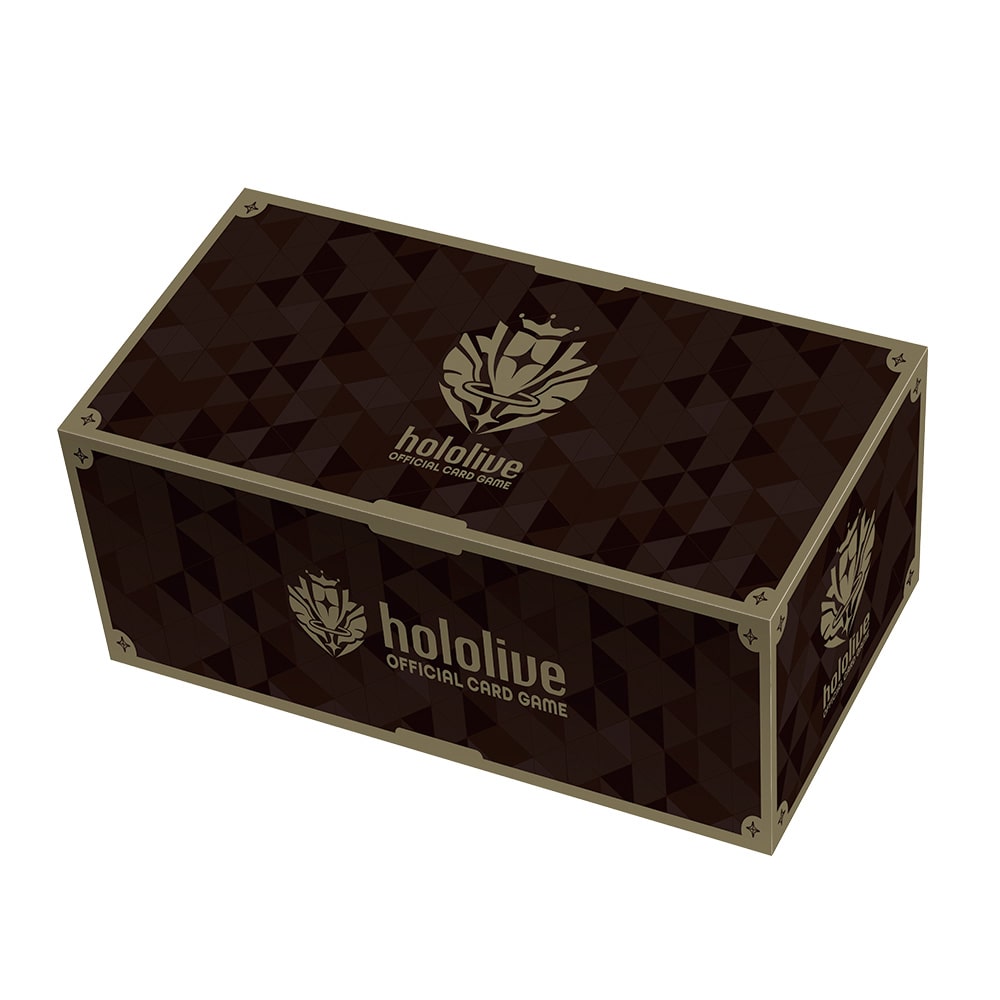 hololive OFFICIAL CARD GAME オフィシャルホロカストレージボックス- ブランドロゴ（Black）- （ブランドロゴ（Black））