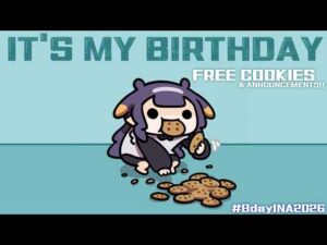 【Ninomae 一伊那尓栖】誕生日配信でFuwawaと通話、クッキーやハグについて語る