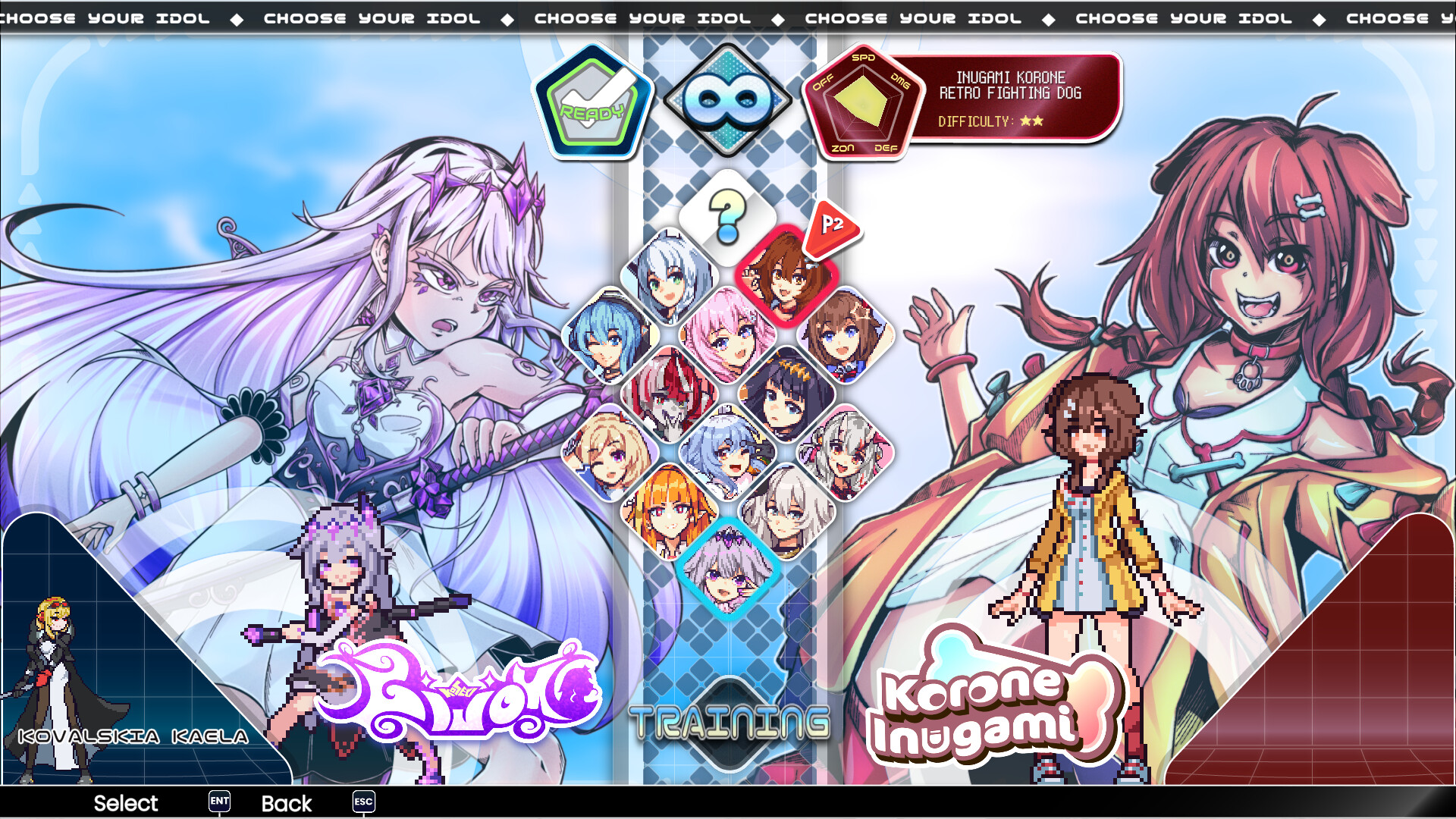 Idol Showdownのゲーム画面2