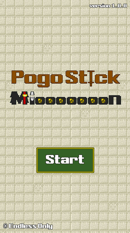 PogoStickMiooooooonのゲーム画面1