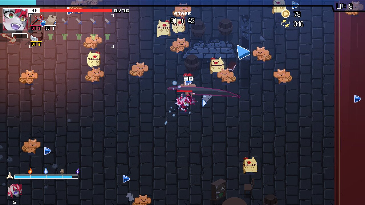HoloCure - Save the Fans!のゲーム画面8