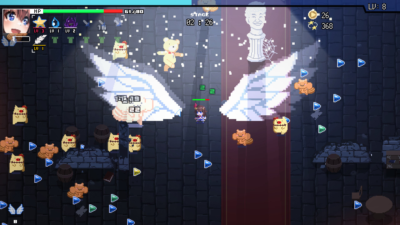 HoloCure - Save the Fans!のゲーム画面3