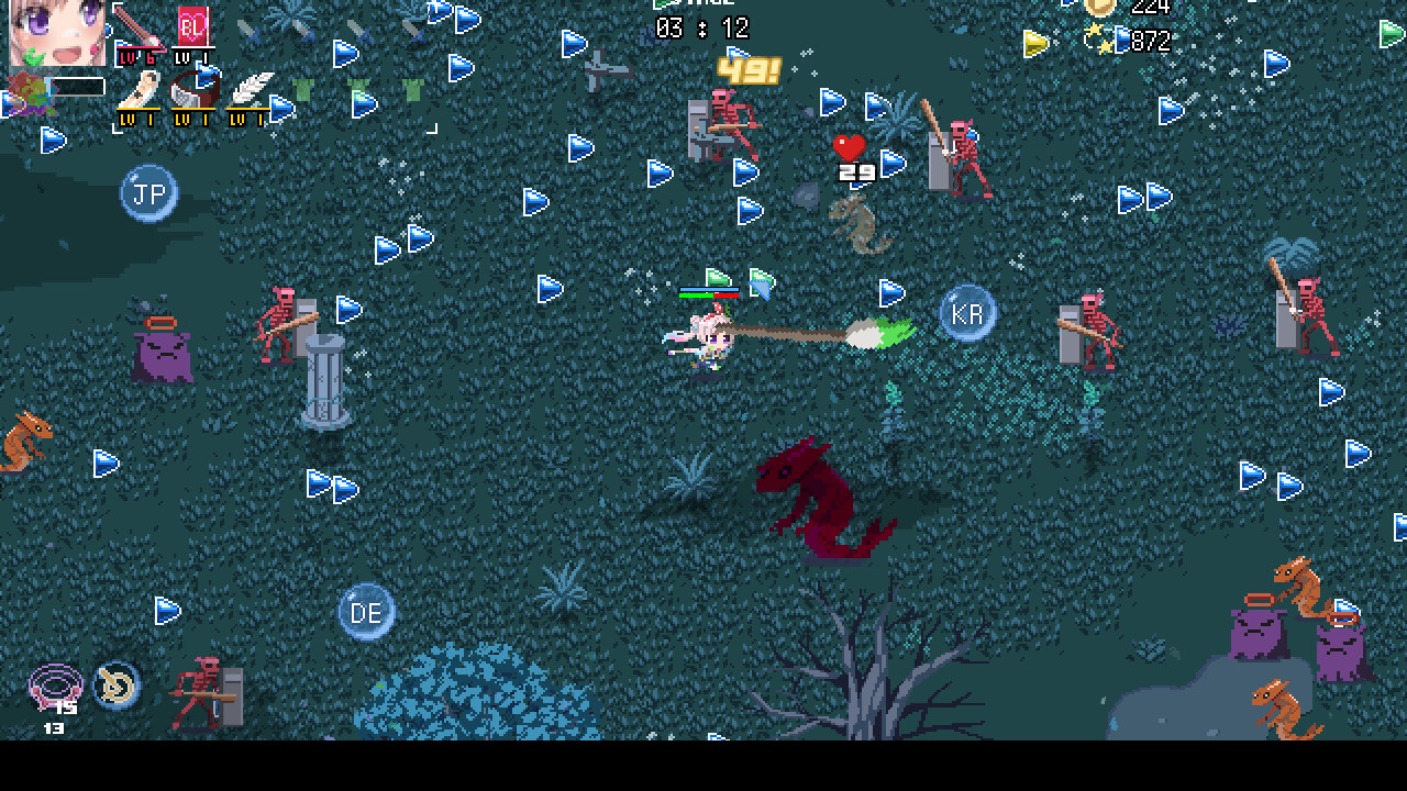 HoloCure - Save the Fans!のゲーム画面6