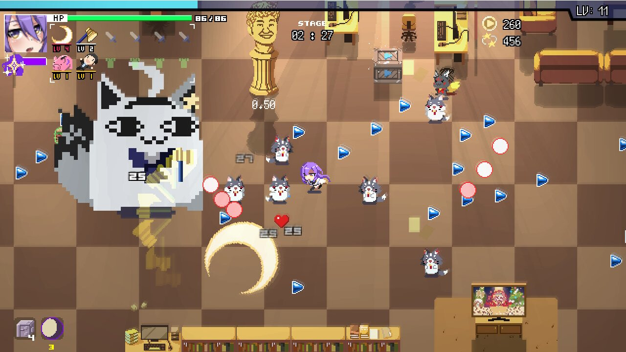 HoloCure - Save the Fans!のゲーム画面7