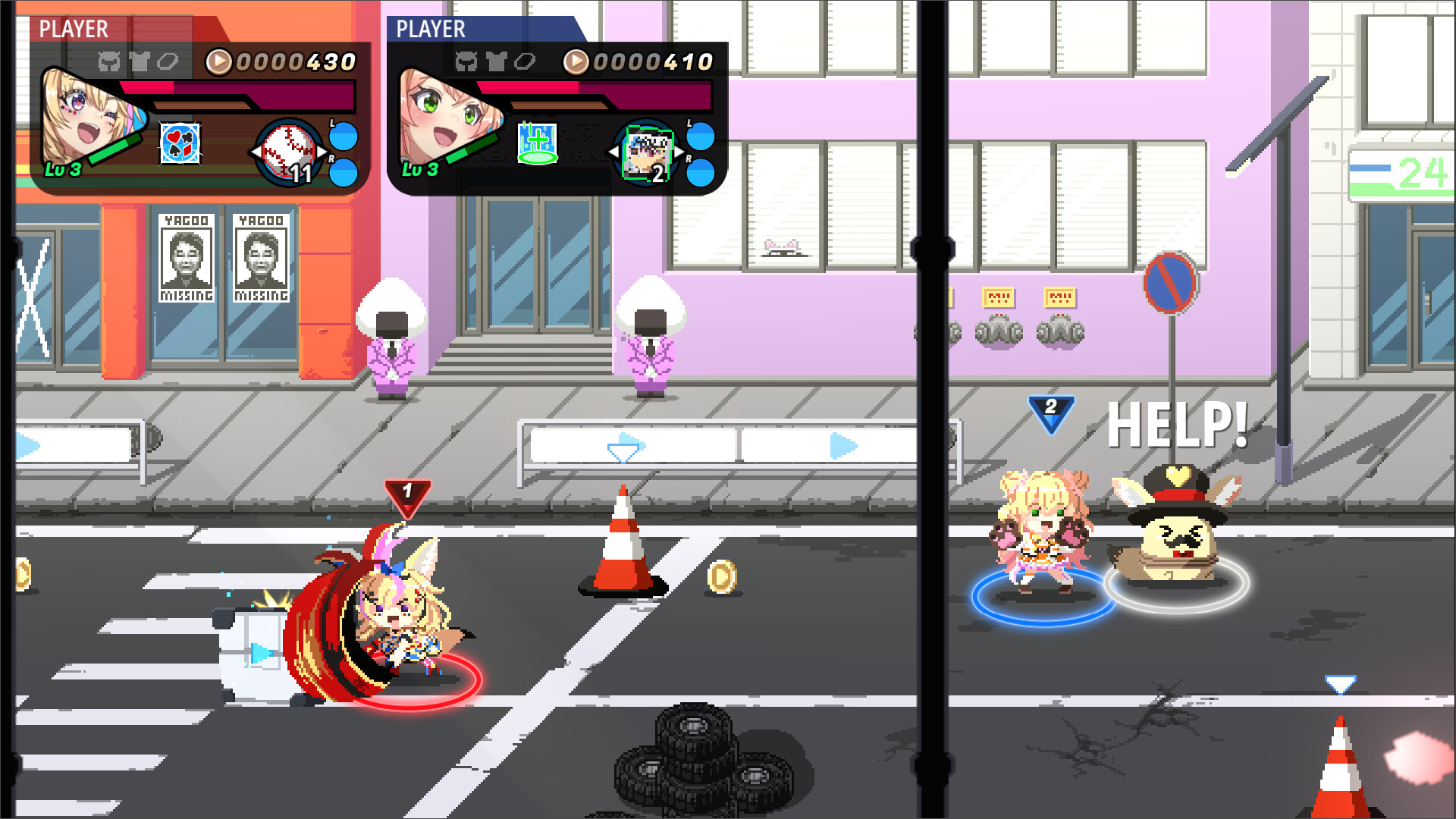 Holo X Breakのゲーム画面3