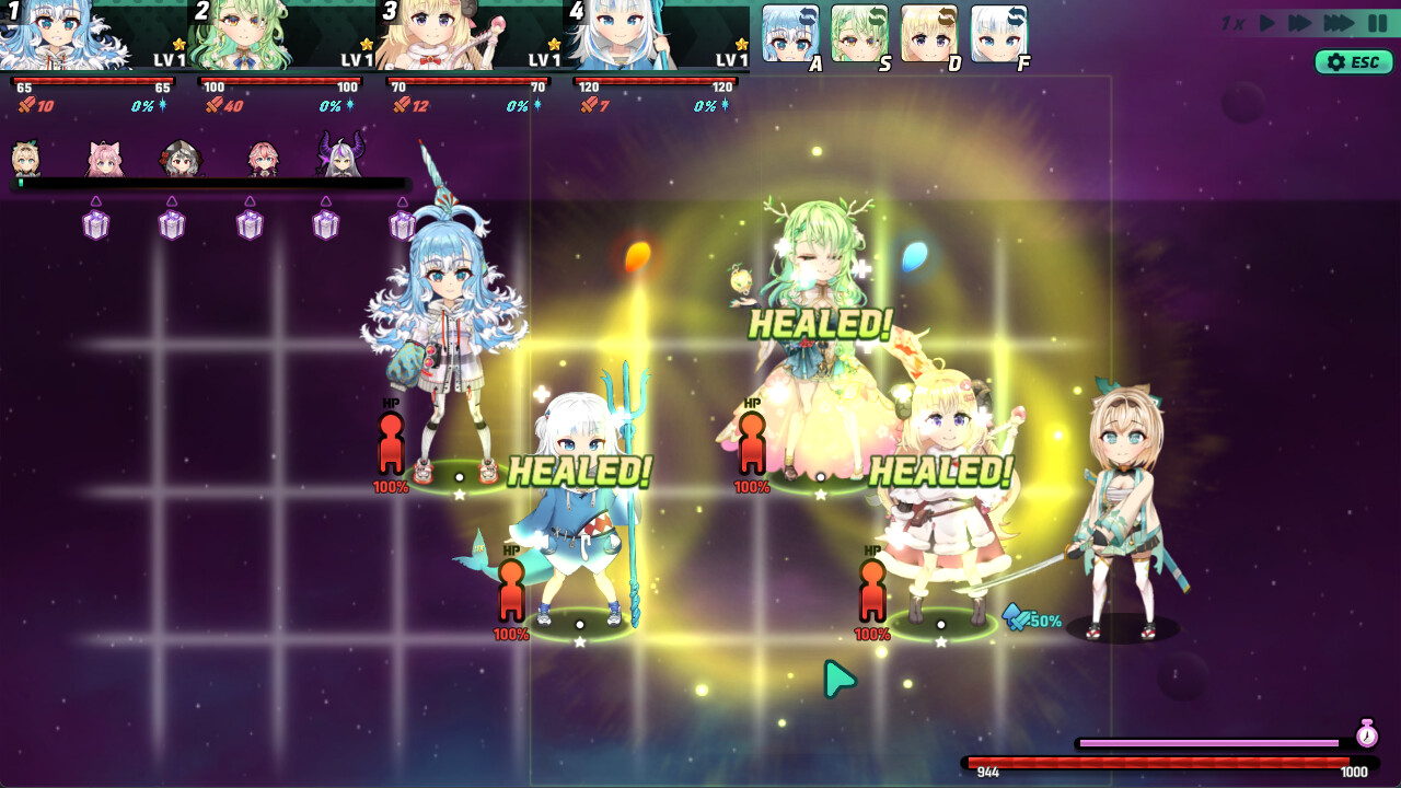 HOLOSAGA: Invasion of the HoloXのゲーム画面2