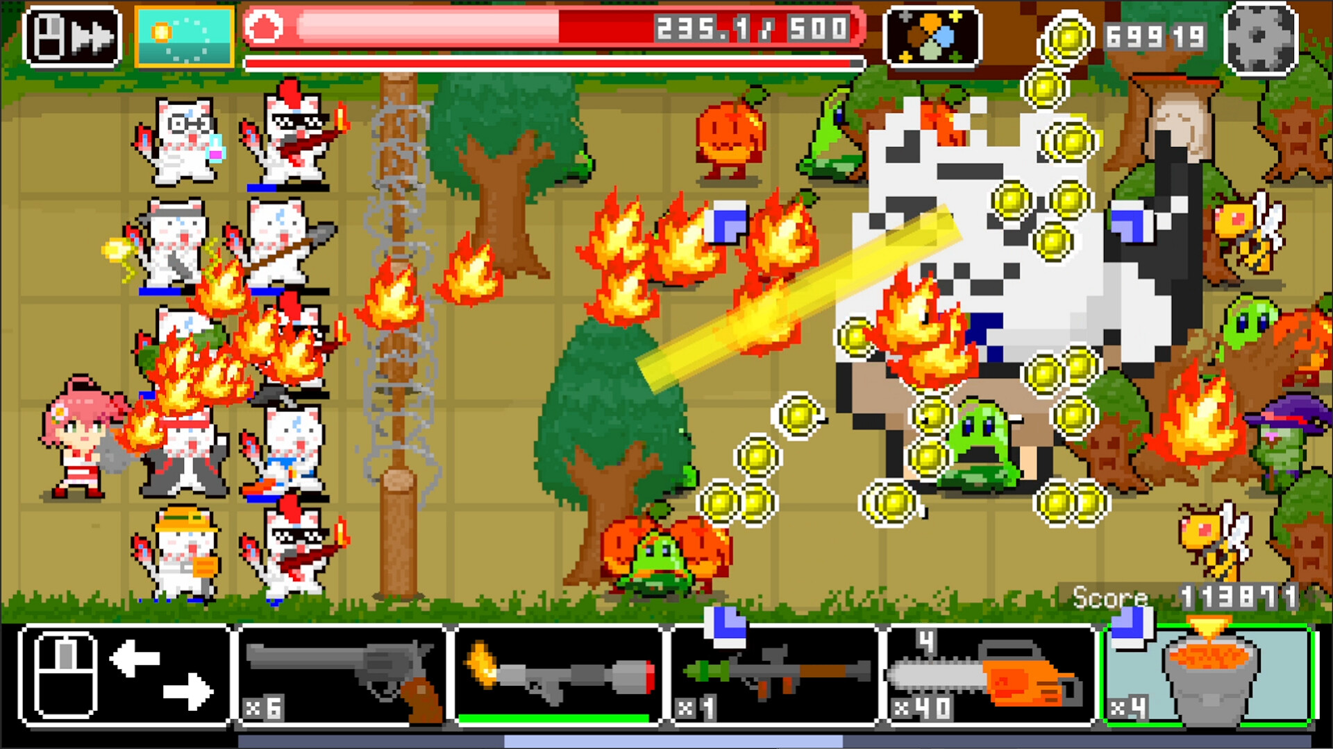 みこスナイパーのゲーム画面2