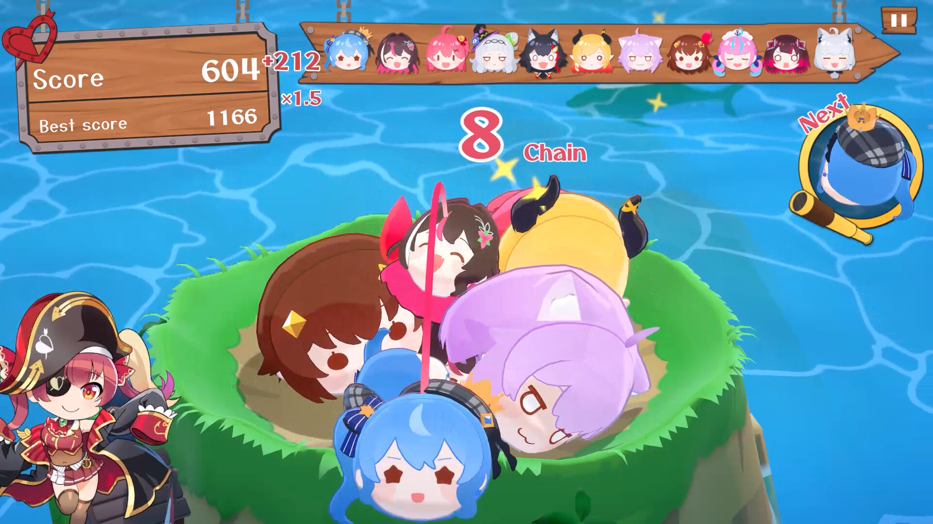 ホロライブお宝マウンテンのゲーム画面6