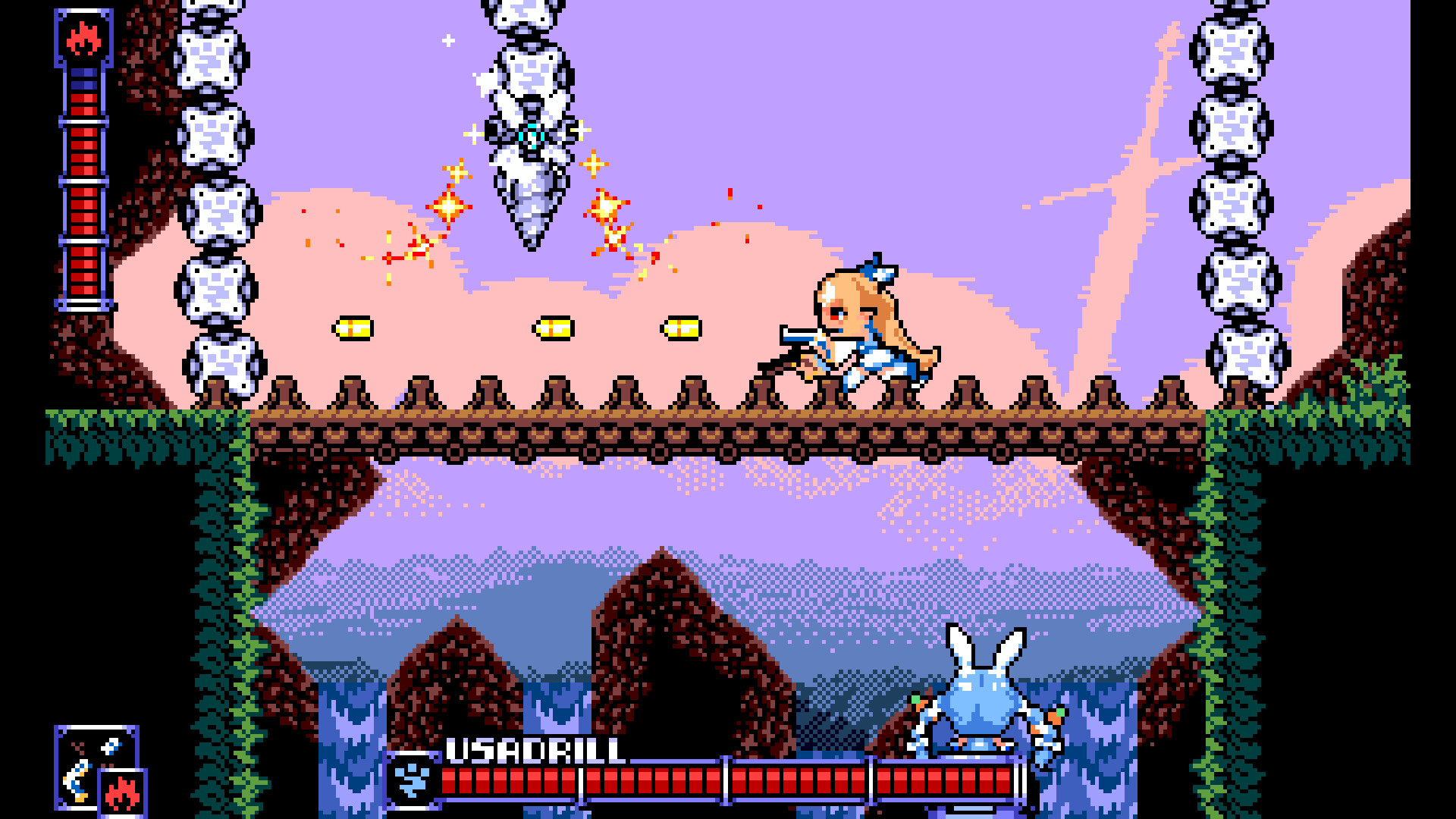 FLARE NUINUI QUESTのゲーム画面1