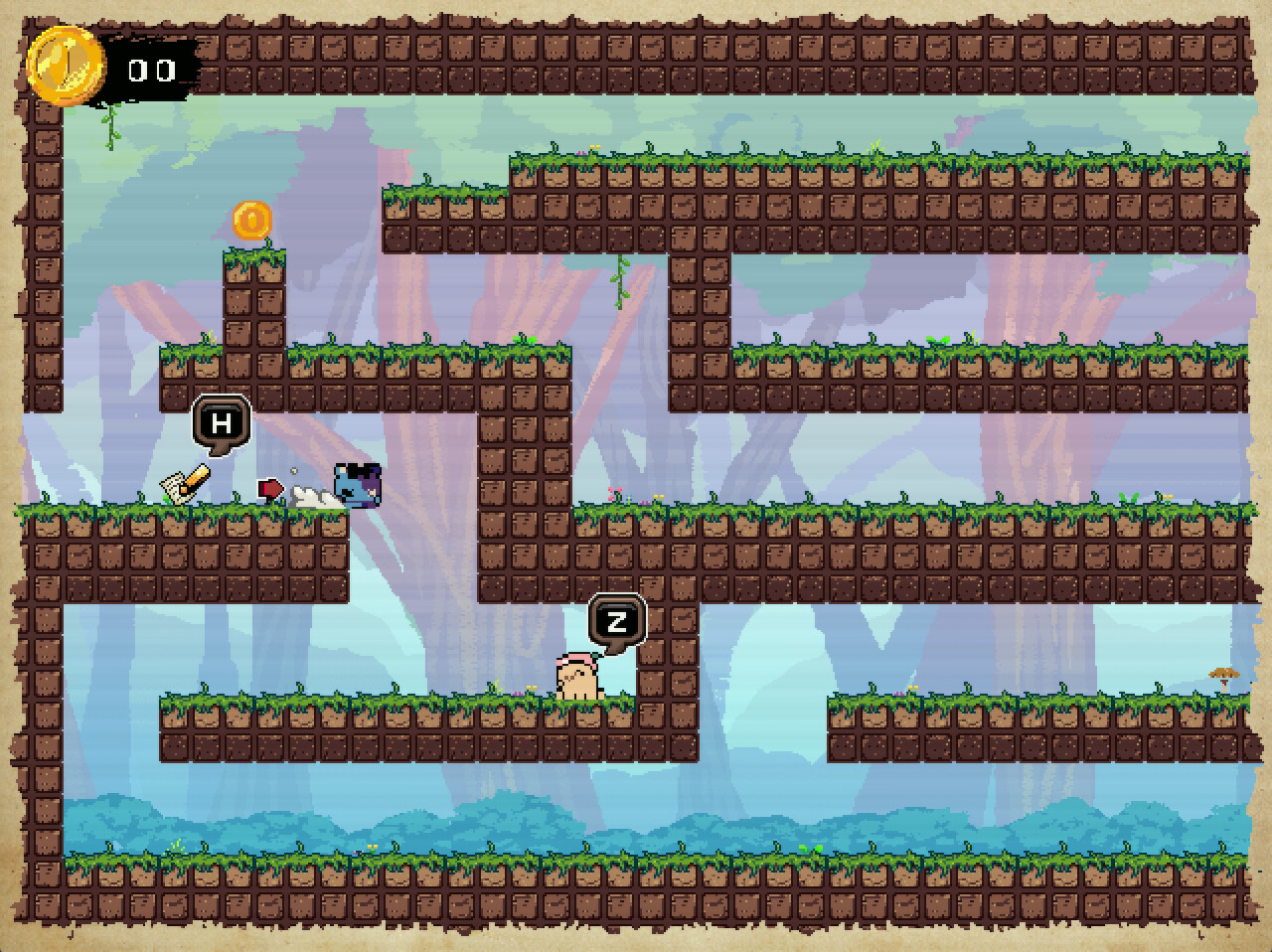 SIMPWALKのゲーム画面1