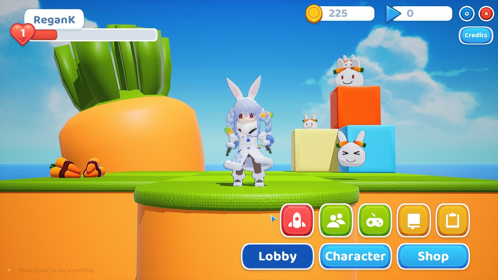 HoloRunのゲーム画面1
