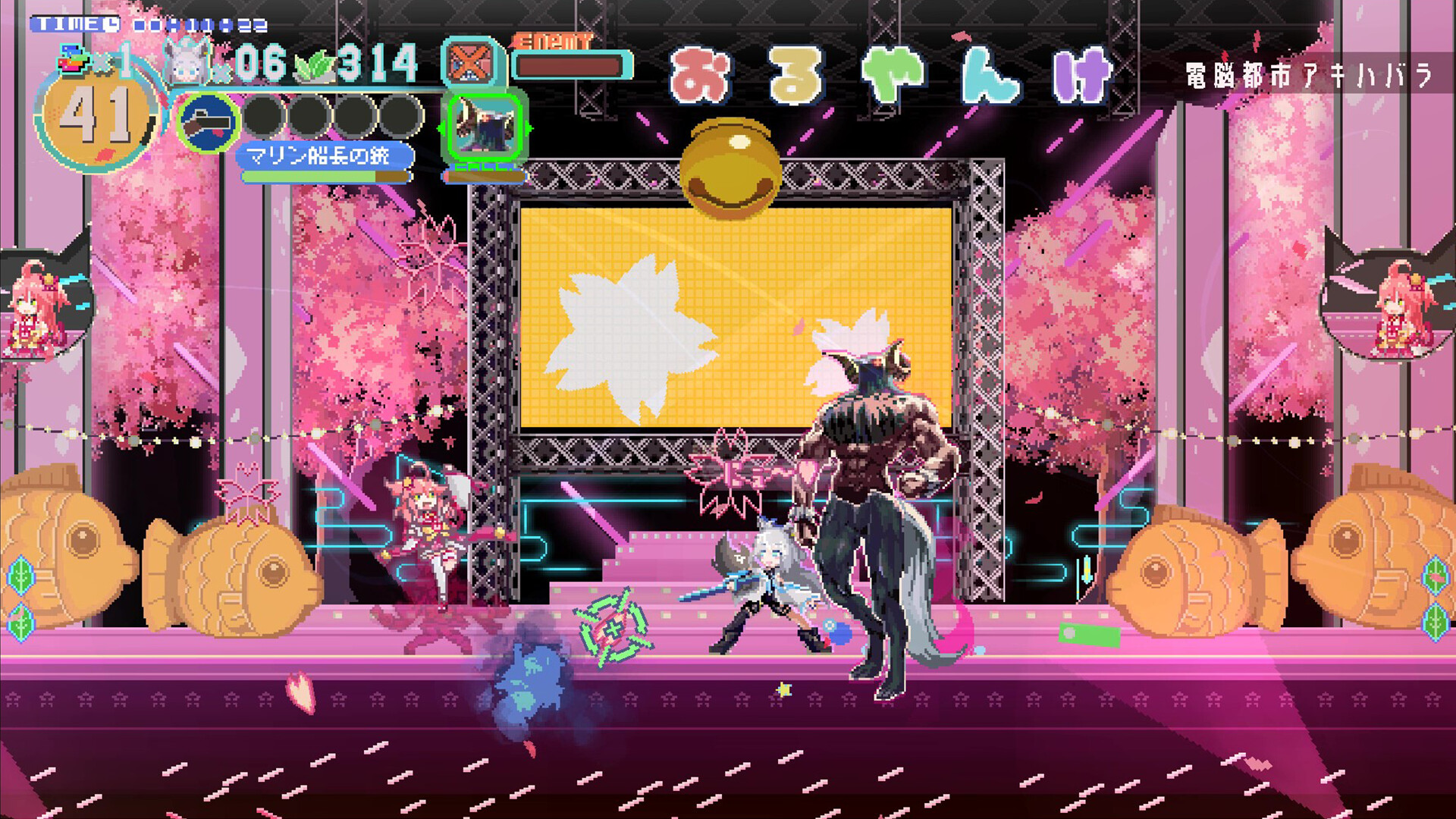FUBUKI ～zero in on Holoearth～ HOLOLIVE ALTERNATIVEのゲーム画面4