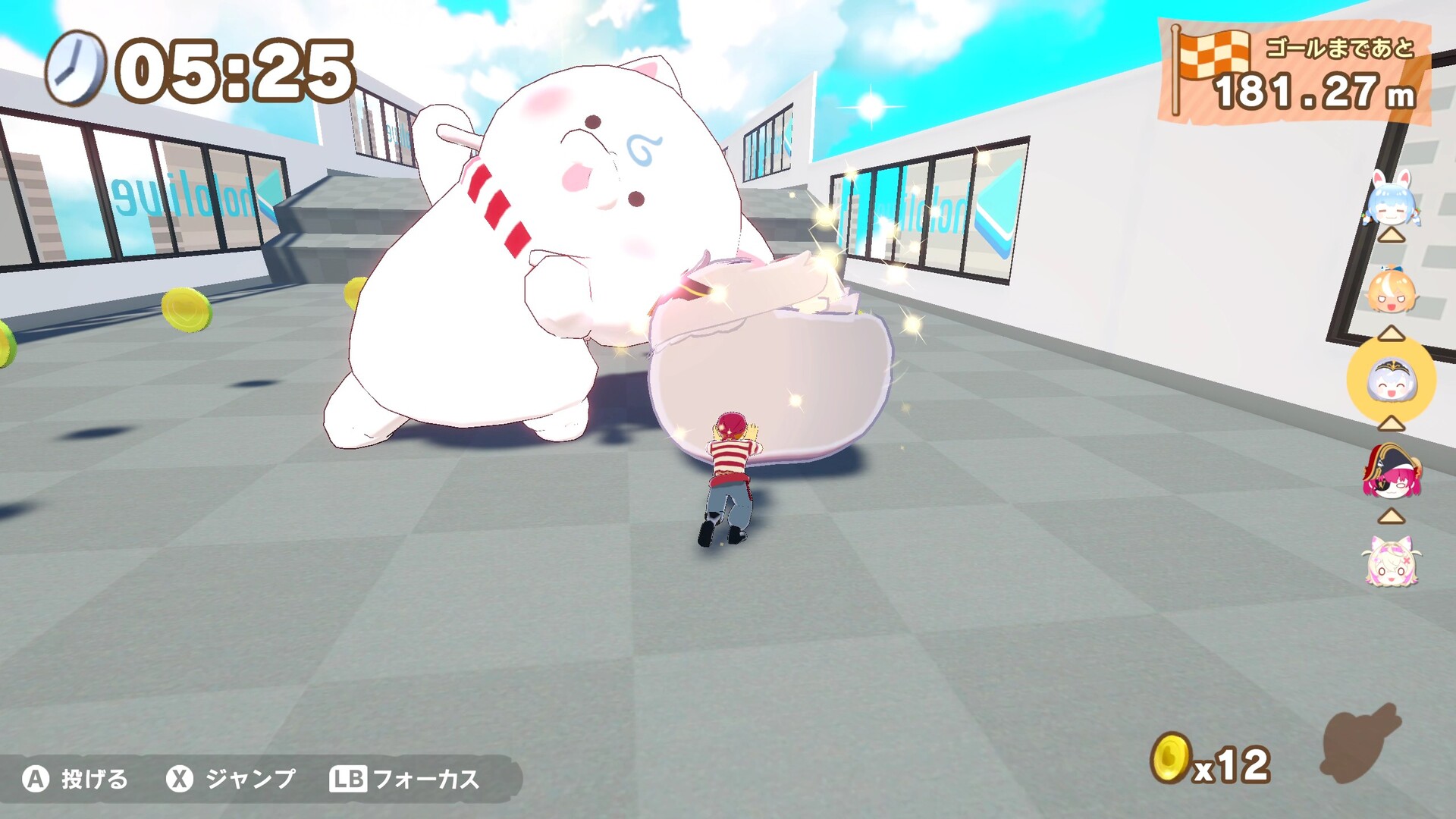 ホロライブごろごろマウンテンのゲーム画面5