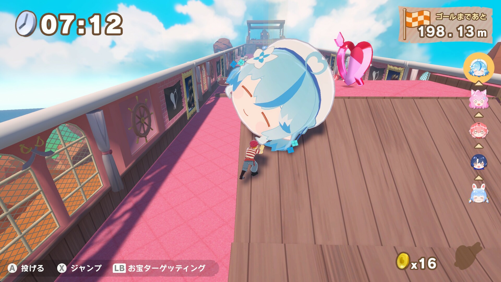 ホロライブごろごろマウンテンのゲーム画面4