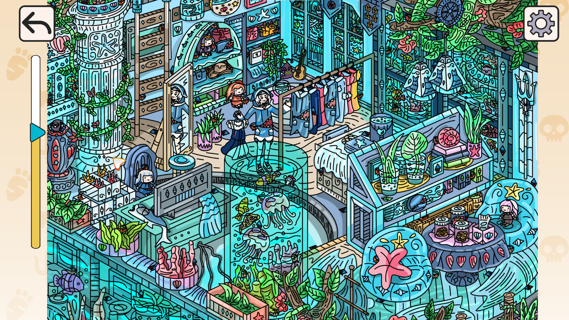Holo Hidden: ファンを探せ！のゲーム画面6