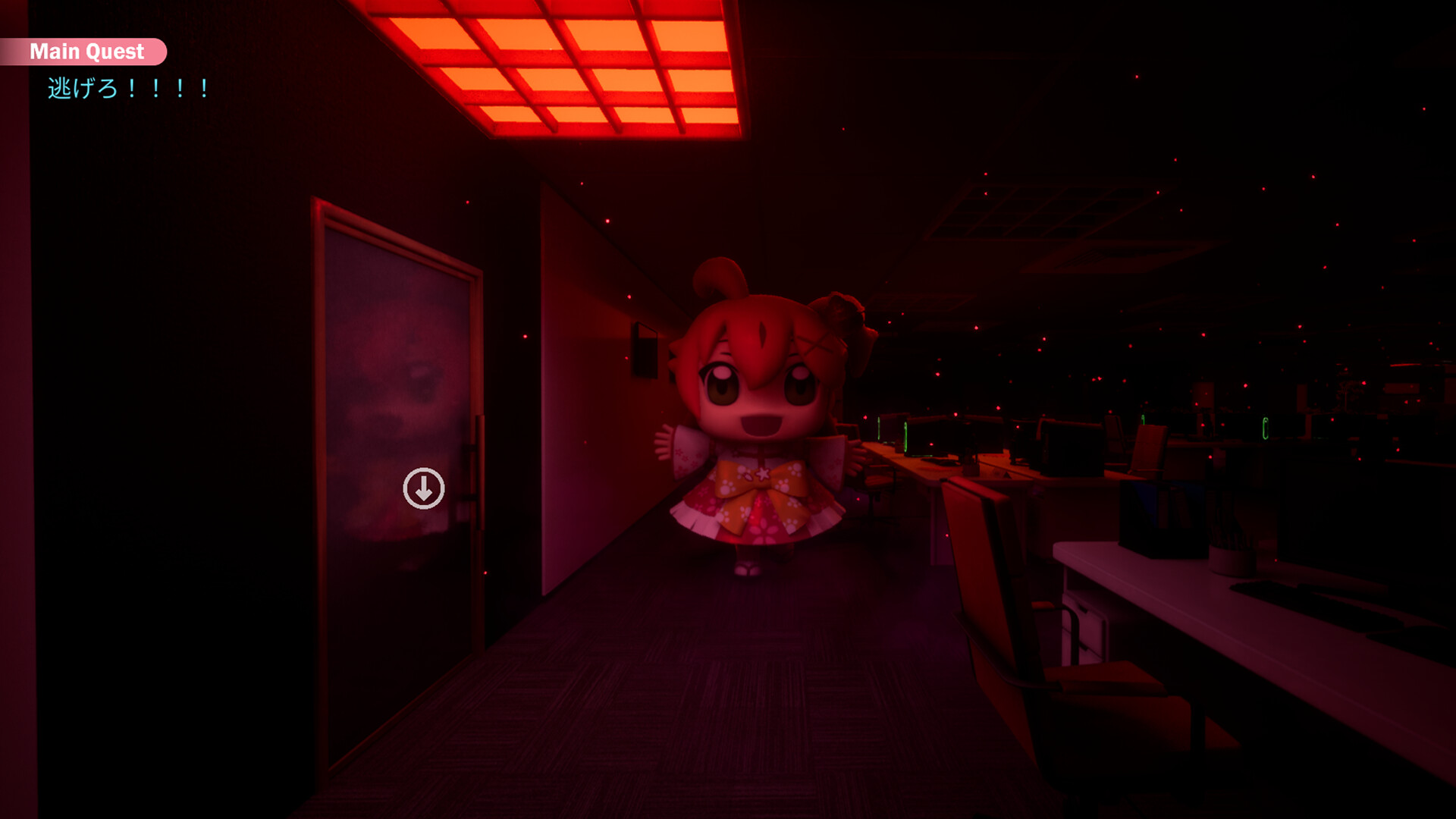 Holo ADV: SakuraSingularity.exeのゲーム画面1