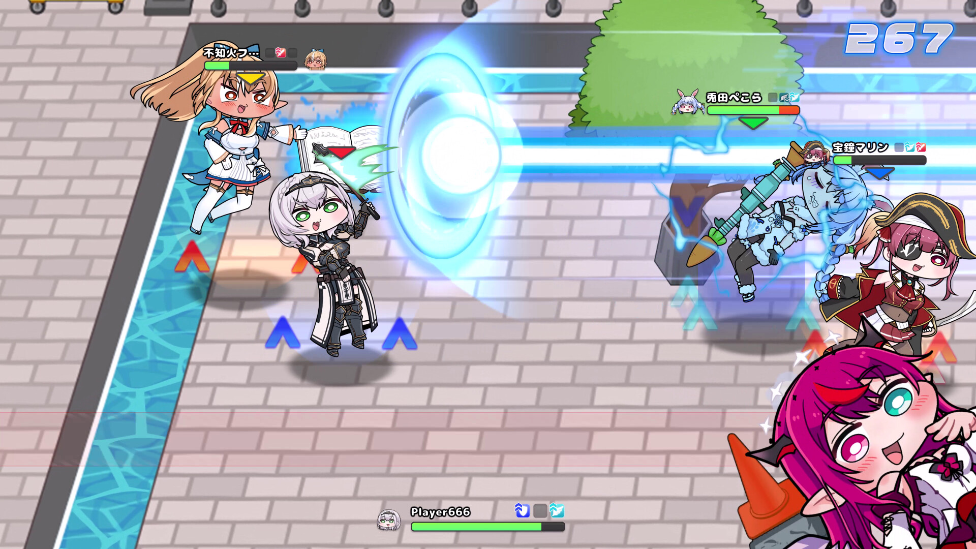 ホロライブファンタジーバトルのゲーム画面7