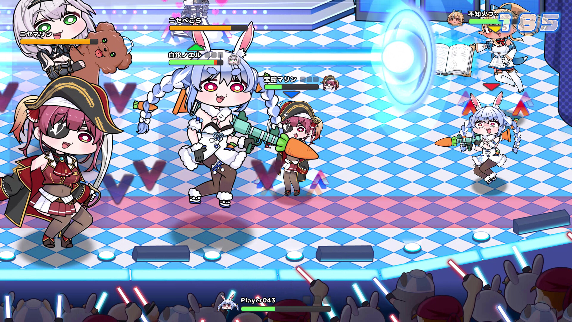 ホロライブファンタジーバトルのゲーム画面6