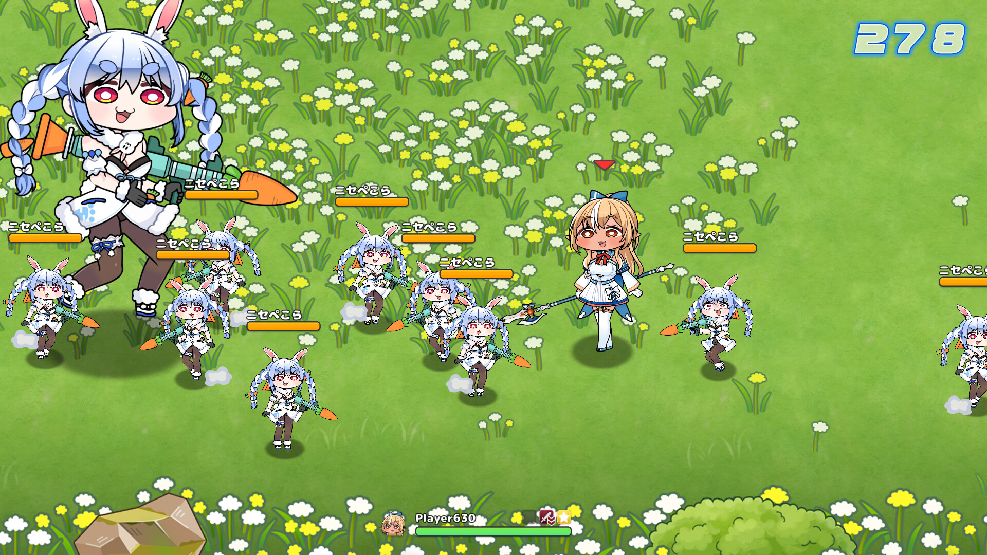 ホロライブファンタジーバトルのゲーム画面2