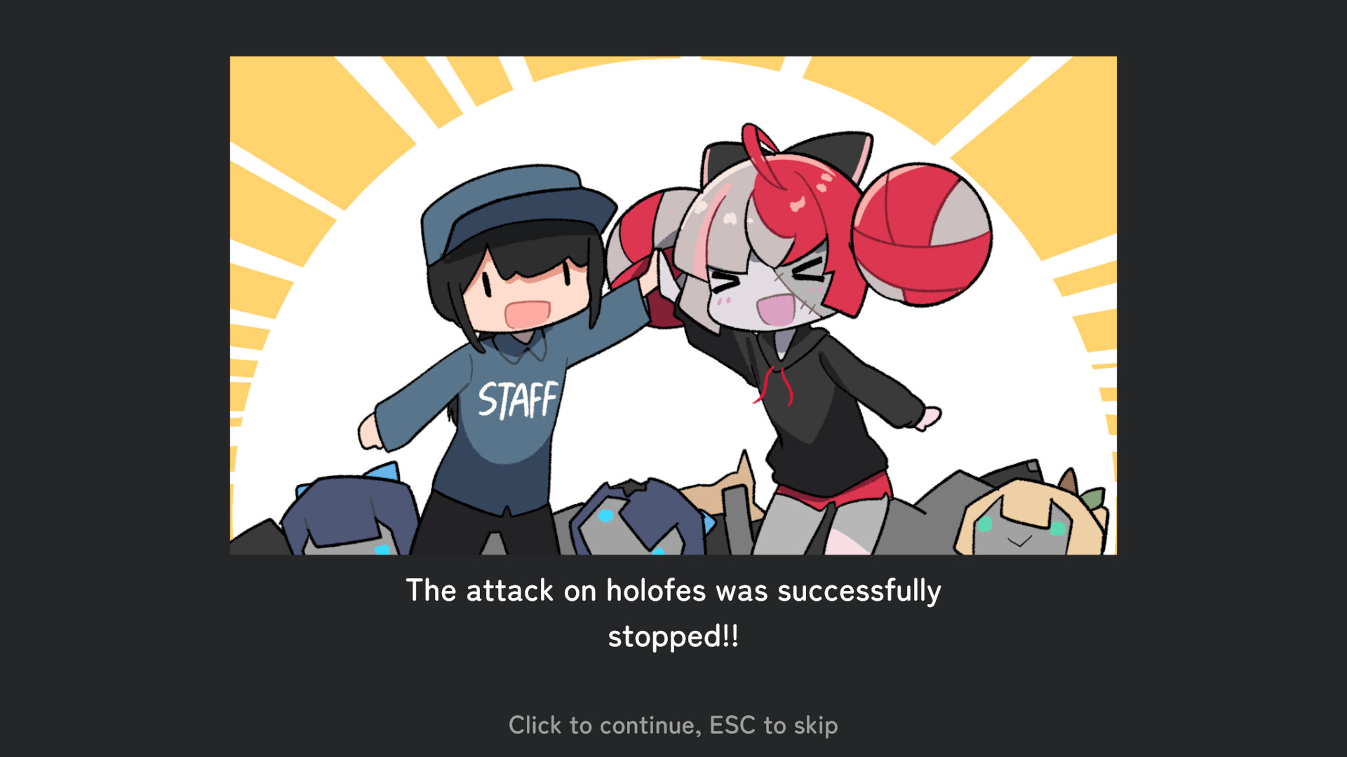 Holo vs Roboのゲーム画面3