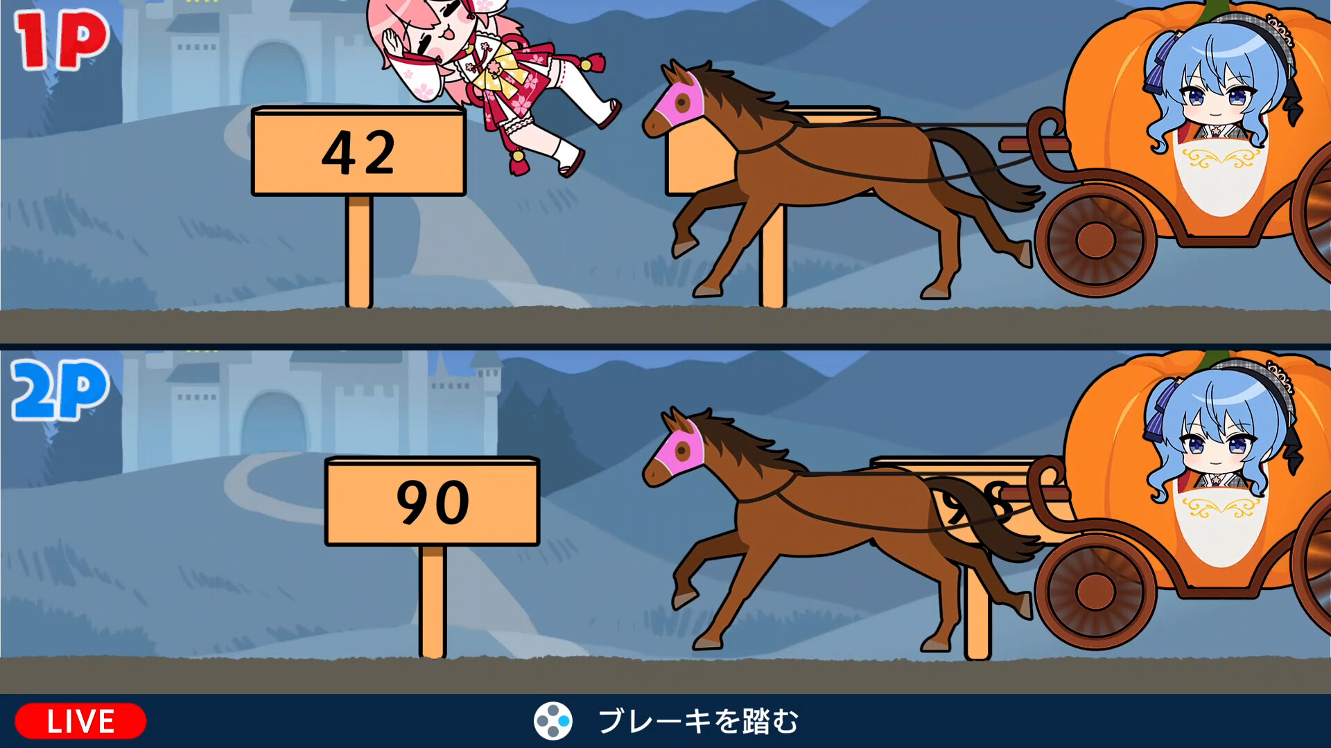 ホロ魂 ～撮れ高王グランプリ～のゲーム画面2