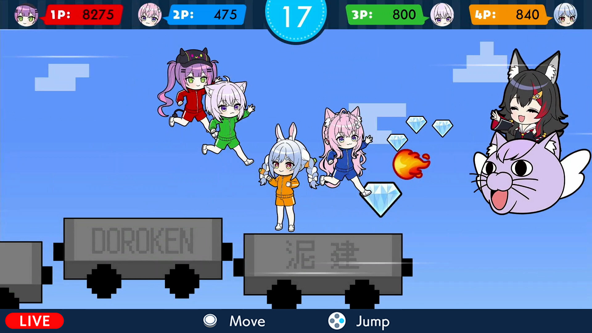 ホロ魂 ～撮れ高王グランプリ～のゲーム画面4