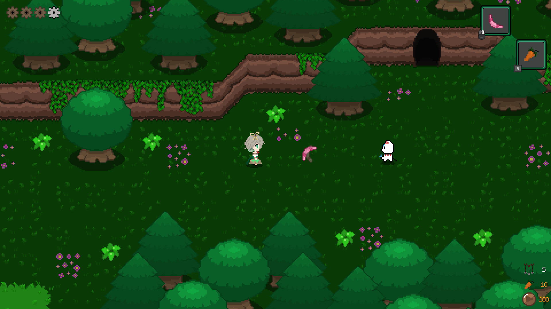 An Automaton's Journeyのゲーム画面1