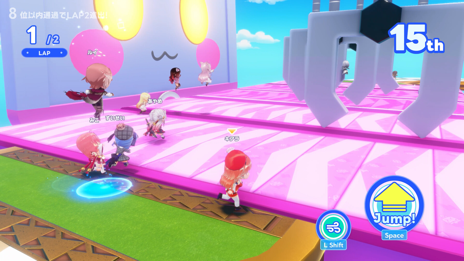 ホロライブドリームスのゲーム画面5