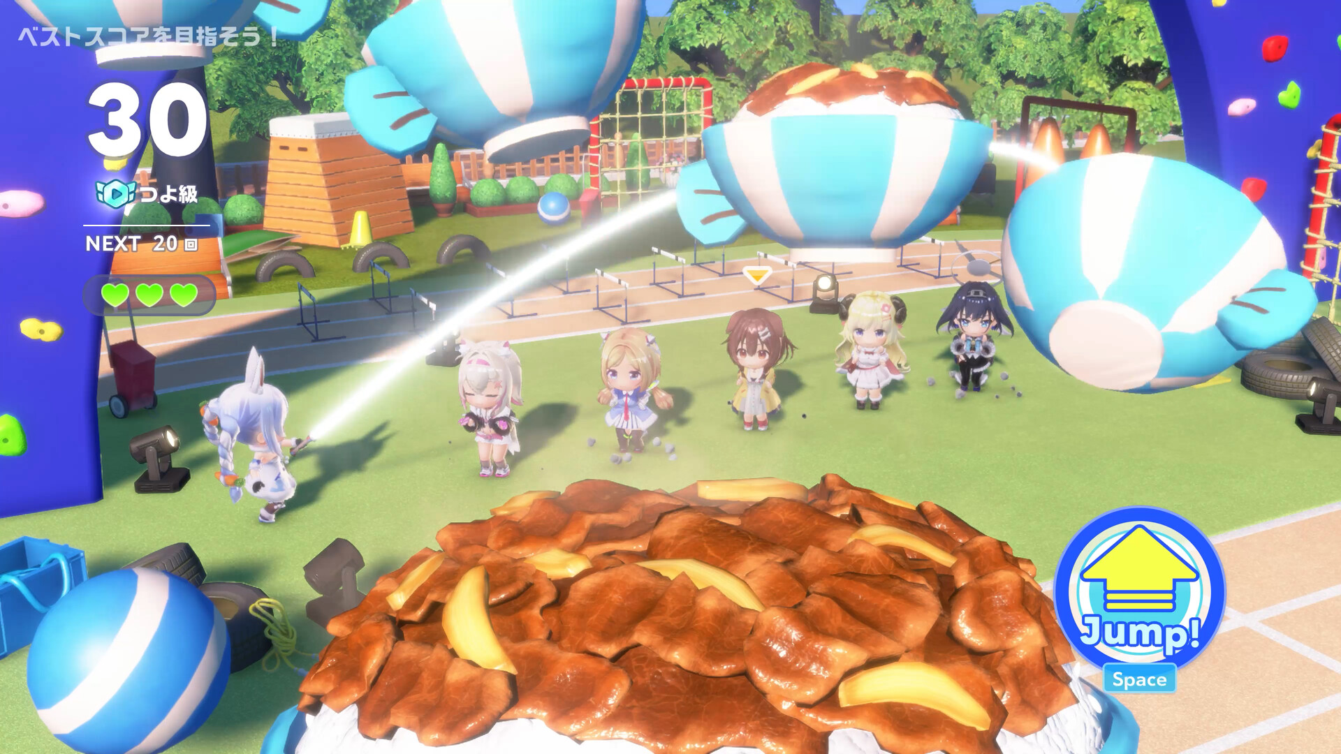 ホロライブドリームスのゲーム画面3