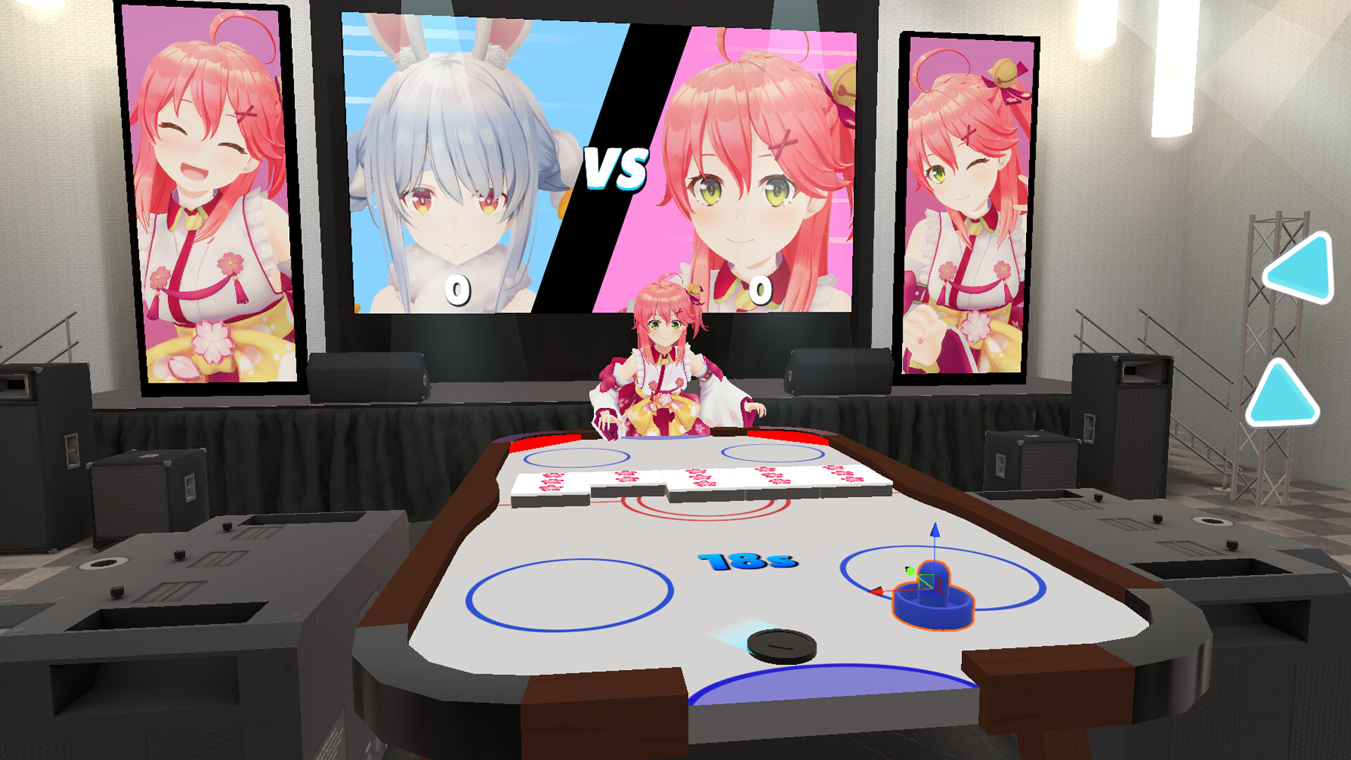 Holo Hockeyのゲーム画面1