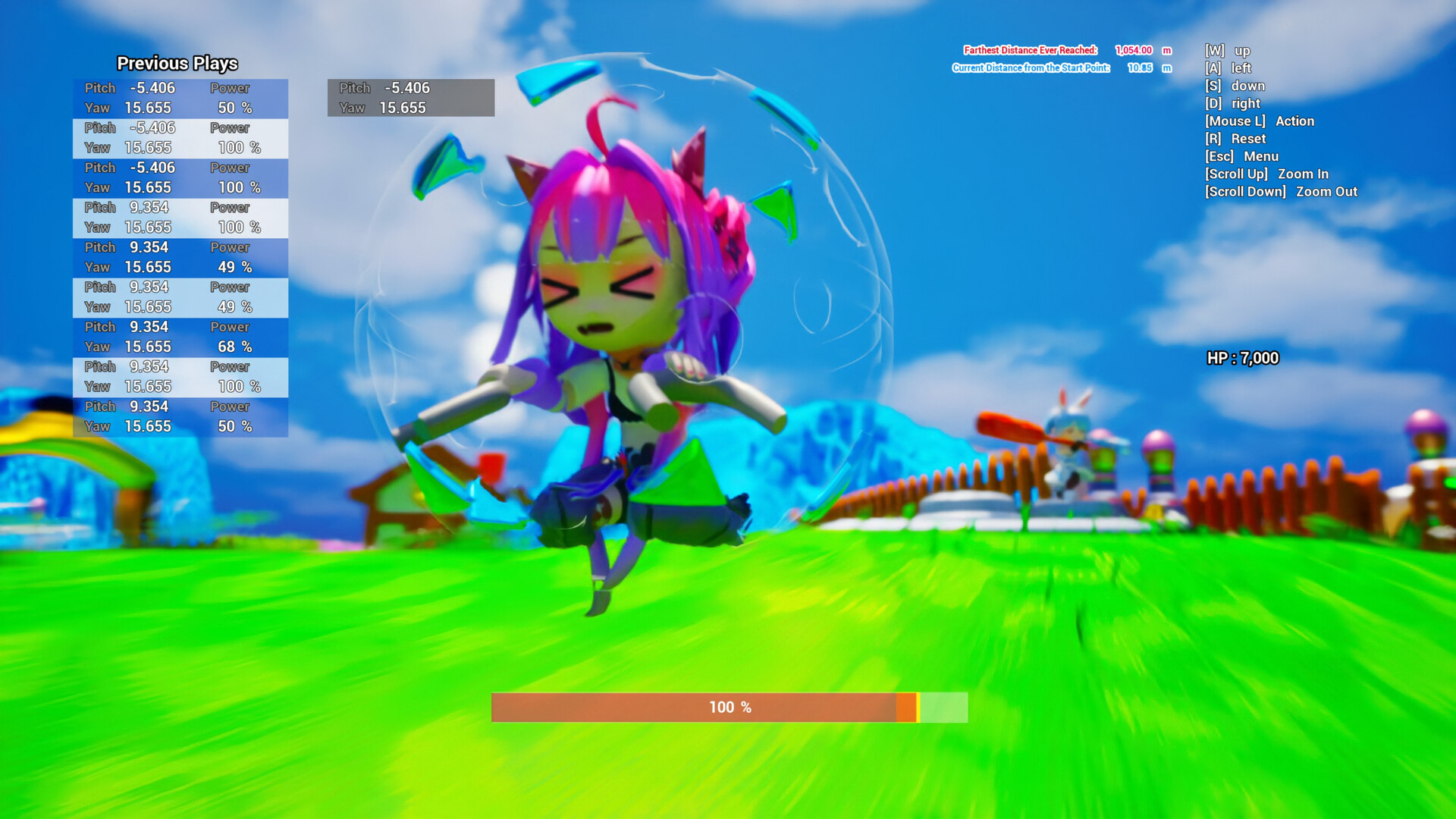 Peko Downhill Hurlのゲーム画面3